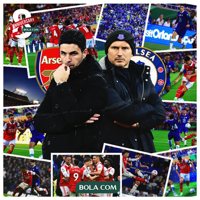 Liga Inggris - Fakta Menarik Arsenal vs Chelsea