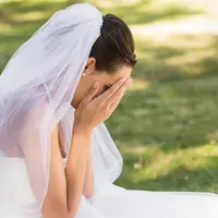 Ilustrasi Pengantin Menangis. (Sumber Foto: daftynews)