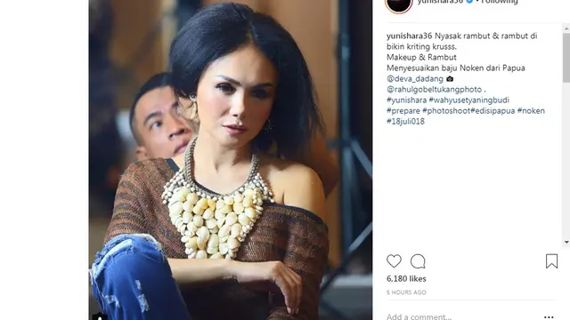 Yuni Shara (Foto: Instagram)