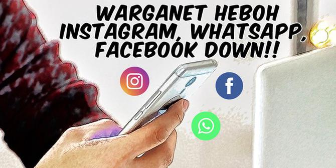 VIDEO: TOP 3 | Warganet Heboh Whatsapp, Facebook, Instagram Down