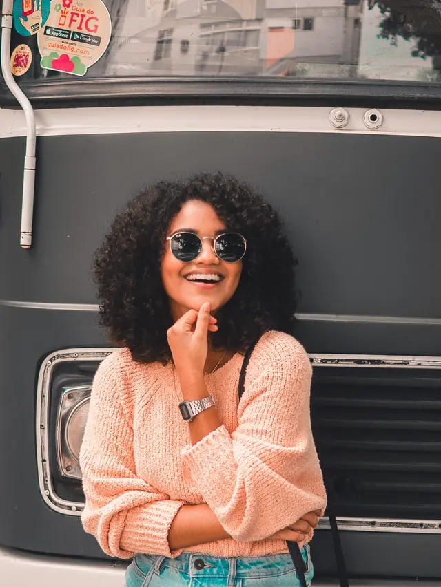 Ilustrasi rambut keriting