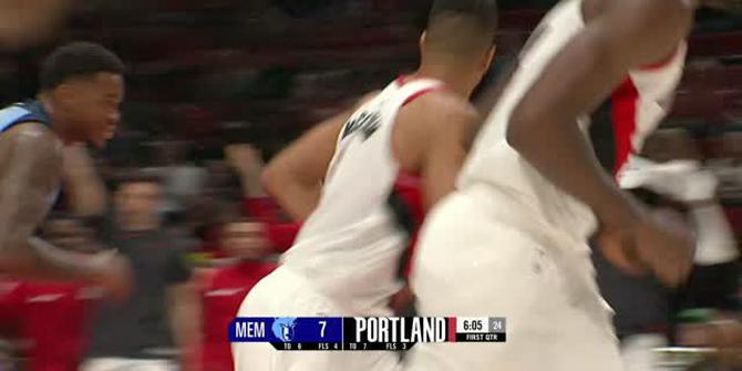 VIDEO : Cuplikan Pertandingan NBA, Trail Blazers 113 vs Grizzlies 98