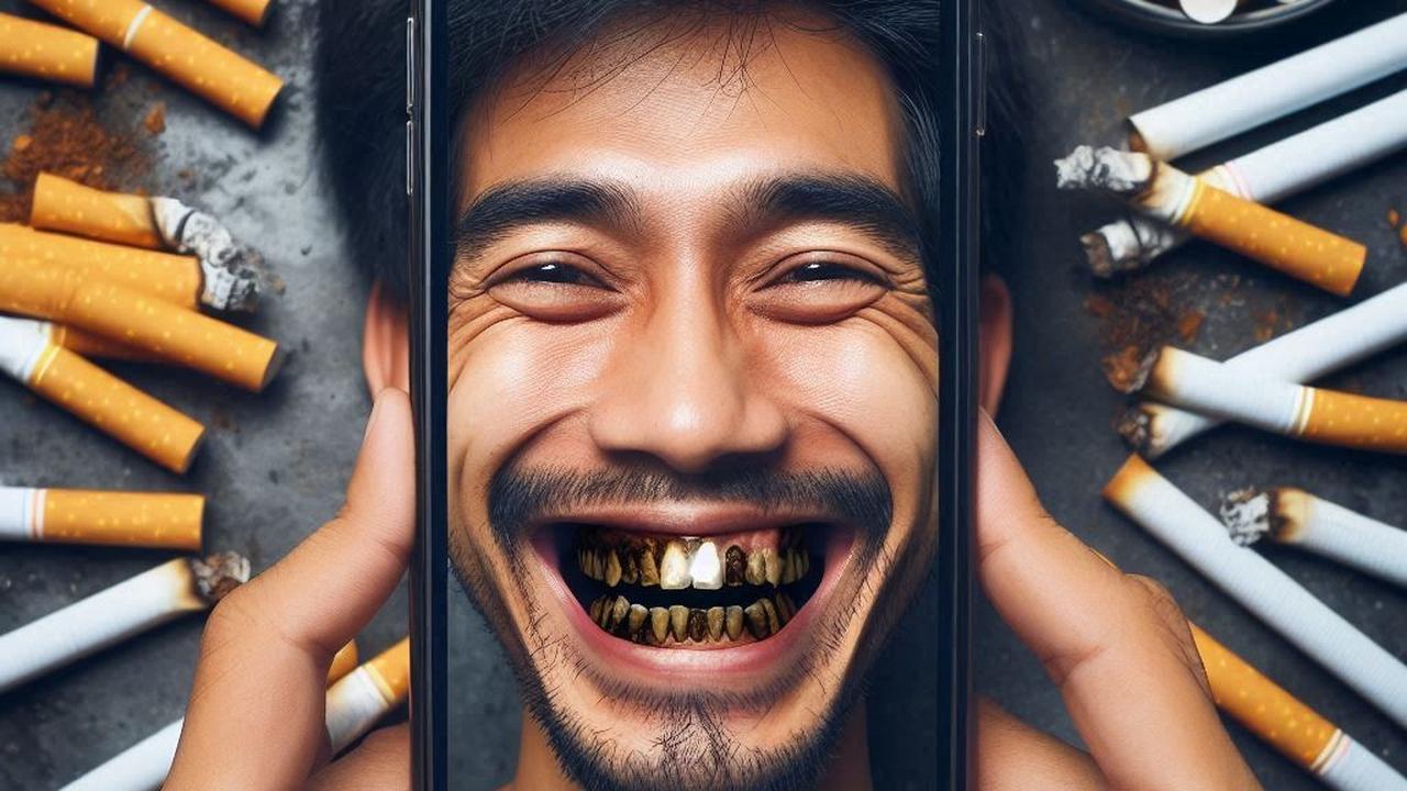 Ilustrasi Perokok