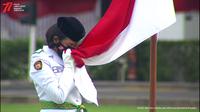 Presiden Jokowi mengukuhkan Anggota Paskibraka 2022. (Foto: Tangkapan Layar Youtube Sekretariat Presiden)