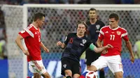 Sama Kuat, Duel Rusia Vs Kroasia Berlanjut ke Babak Tambahan