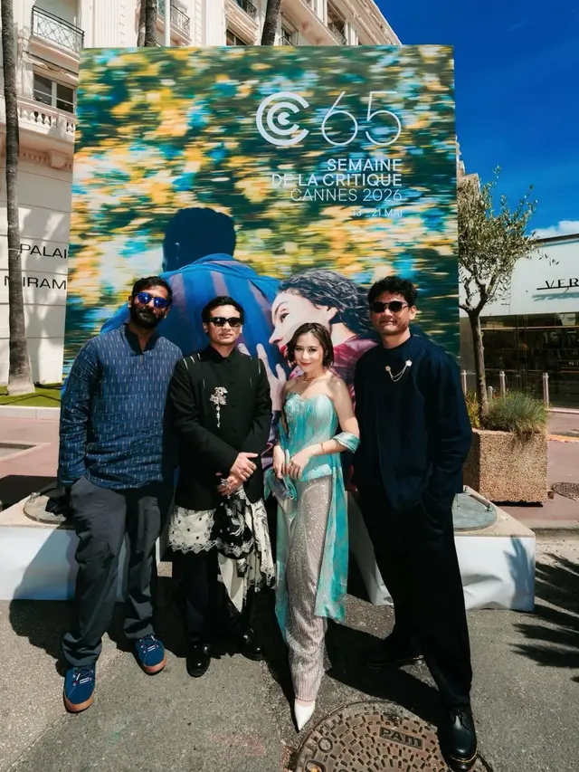 Prilly Latuconsina Kembali Tampil Glamor di Cannes 2026, Pesonanya Makin Elegan dalam Corset Dress Karya Brand Lokal