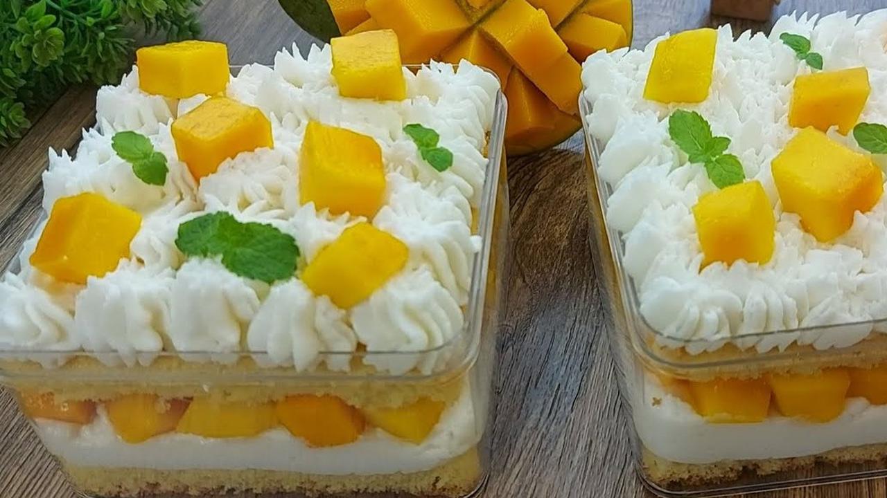 ilustrasi dessert box mangga