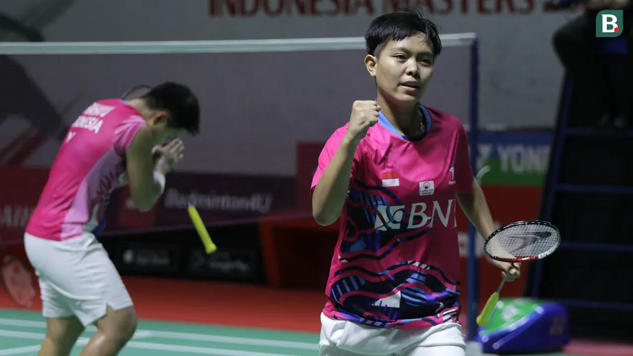 Foto: Kebangkitan Ginting, Indonesia Loloskan 1 Tunggal Putra, 2 Ganda Putra dan 1 Ganda Putri ke Semifinal Daihatsu Indonesia Masters 2022