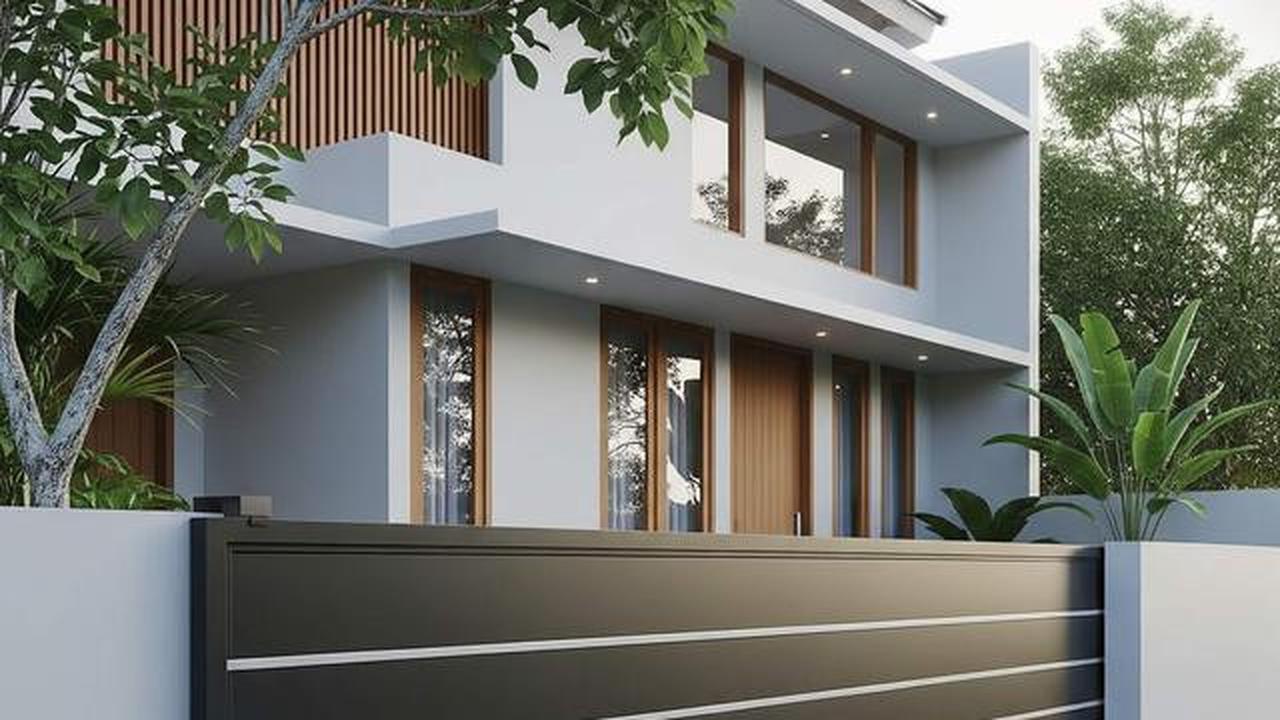 10 Model Pagar Rumah untuk Area Sempit, Minimalis, Fungsional, dan Aman