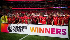 Manchester United won the 2025 Premier League Summer Series despite a 2-2 draw in Everton's final match against Manchester United in Atlanta.