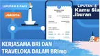 Guna memudahkan mobilitas pemudik lebaran 2022, BRI hadirkan terobosan untuk mudahkan nasabah dalam bertransaksi kebutuhan traveling. Diwujudkan melalui kerja sama BRI dan Traveloka dalam menghadirkan fitur travel di BRImo.