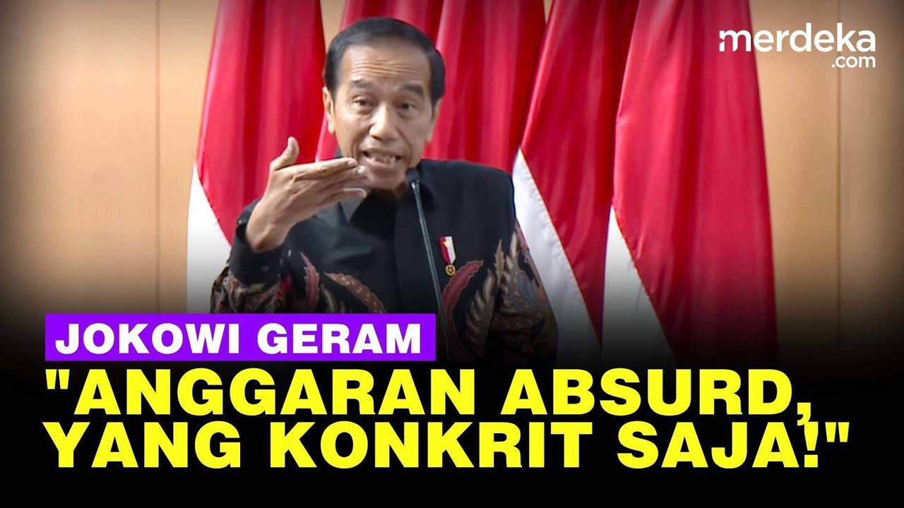 VIDEO: Jokowi Jengkel Pejabat Soal Rp10 M untuk Stunting Malah Buat Rapat & Dinas