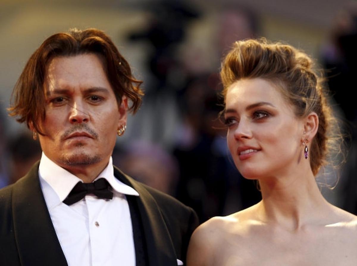 Kemesraan Johnny Depp dan Amber Hard hadiri Venice Film Festival