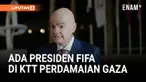 Presiden FIFA, Gianni Infantino, turut hadir bersama lebih dari 20 pemimpin dunia dalam Summit for Peace di Sharm El Sheikh, Mesir, Senin (6/10/2025). Pertemuan ini digelar bertepatan dengan penandatanganan rencana perdamaian Gaza yang dipimpin langs...