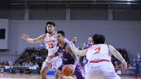 CLS Knights Indonesia menyerah 75-77 dari Singapore Slingers pada gim kedua final ASEAN Basketball League (ABL) 2018-2019. (dok. CLS Knights Indonesia)