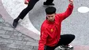 Para murid berlatih Taichi atau Taijiquan di sebuah sekolah seni bela diri tradisional di Chenjiagou, Kota Jiaozuo, Provinsi Henan, China pada 14 Desember 2020. UNESCO pada Kamis (17/12) memasukkan Taichi China ke dalam Daftar Representatif Warisan Budaya Takbenda Kemanusiaan. (Xinhua/Li An)