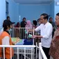 Presiden Jokowi lakukan sidak pelayanan BPJS Kesehatan di RSUD Abdul Moeloek Lampung. (Foto: Sekretariat Negara)