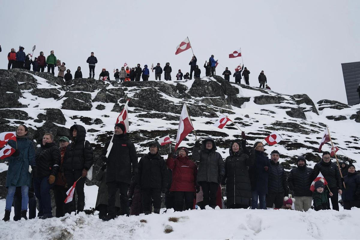 FOTO: Protes Warga Greenland Tolak Rencana Pengambilalihan oleh AS