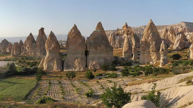 Cerobong Cappadocia. (Sumber Wikimedia Commons/Benh Lieu Song)