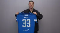 Gelandang Persib Bandung, Thom Haye. (Bola.com/Dok.Persib Bandung).
