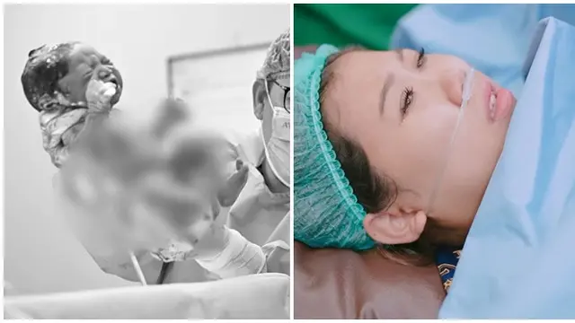 6 Momen Detik-detik Kiky Saputri Melahirkan Anak Pertama, Diberi Nama Kayya