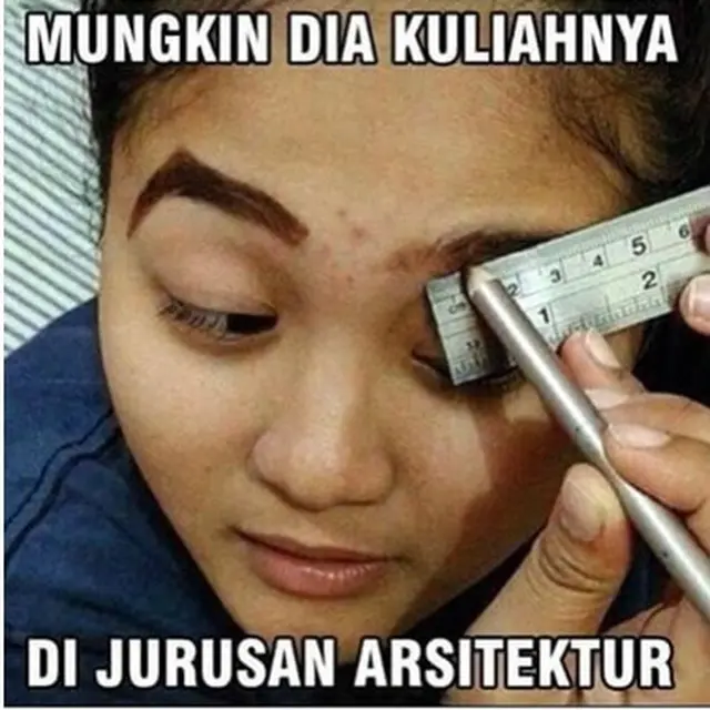 6 Meme Kocak Saat Bikin Alis Mata Ini Bikin Tepuk Jidat Hot