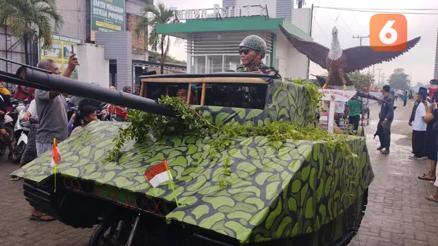 Perayaan HUT RI Desa Kolam Deli Serdang