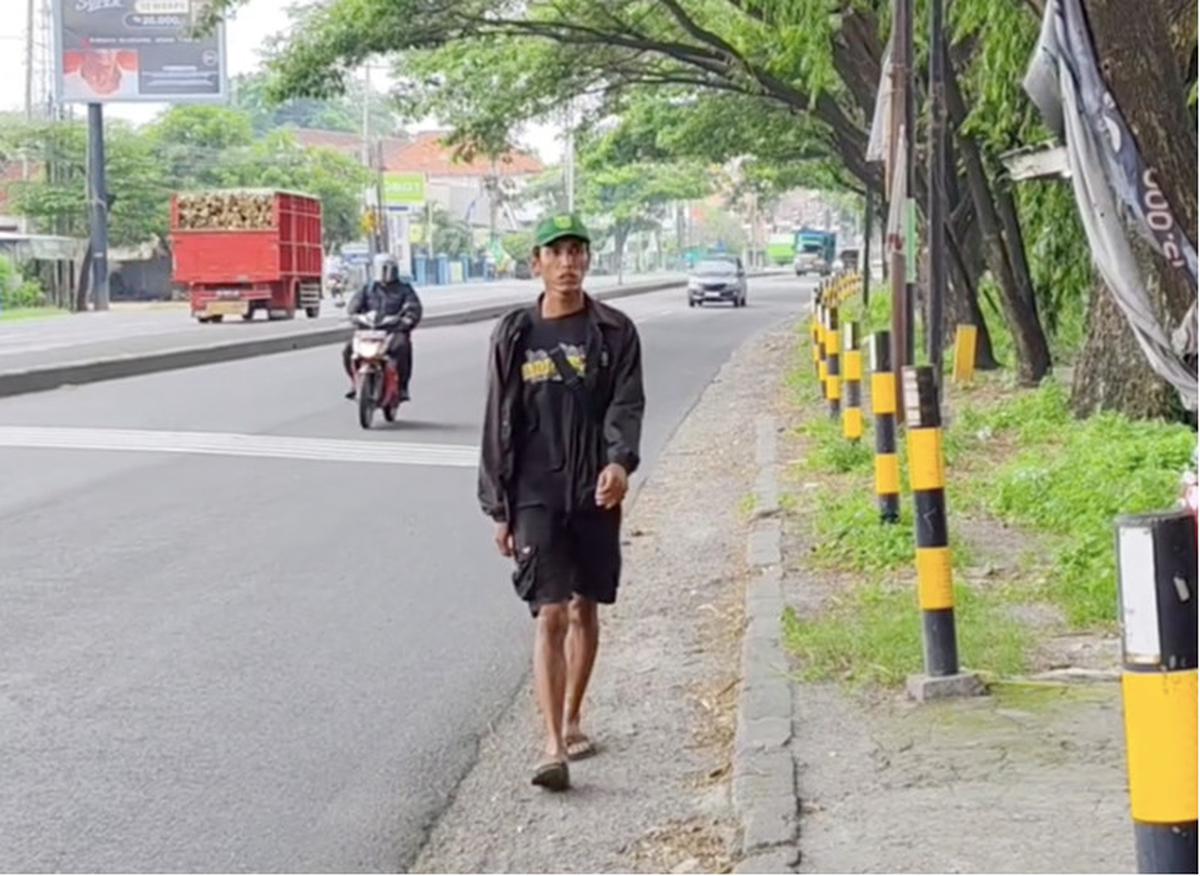 ipda purnomo tolong pria kena tipu