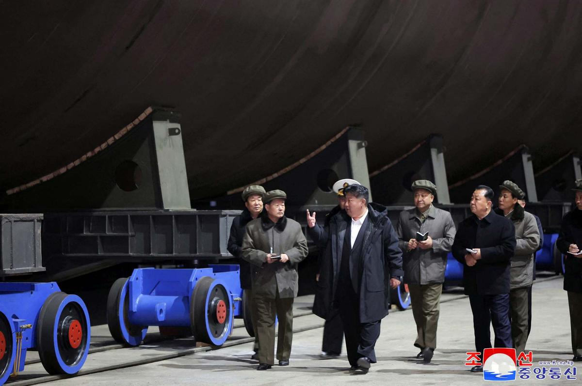 Kim Jong-un bangun kapal selam bertenaga nuklir