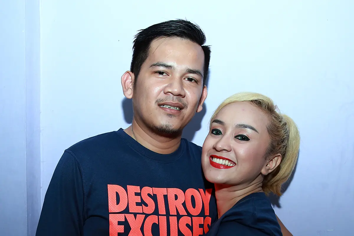 Lia Adista dan suami