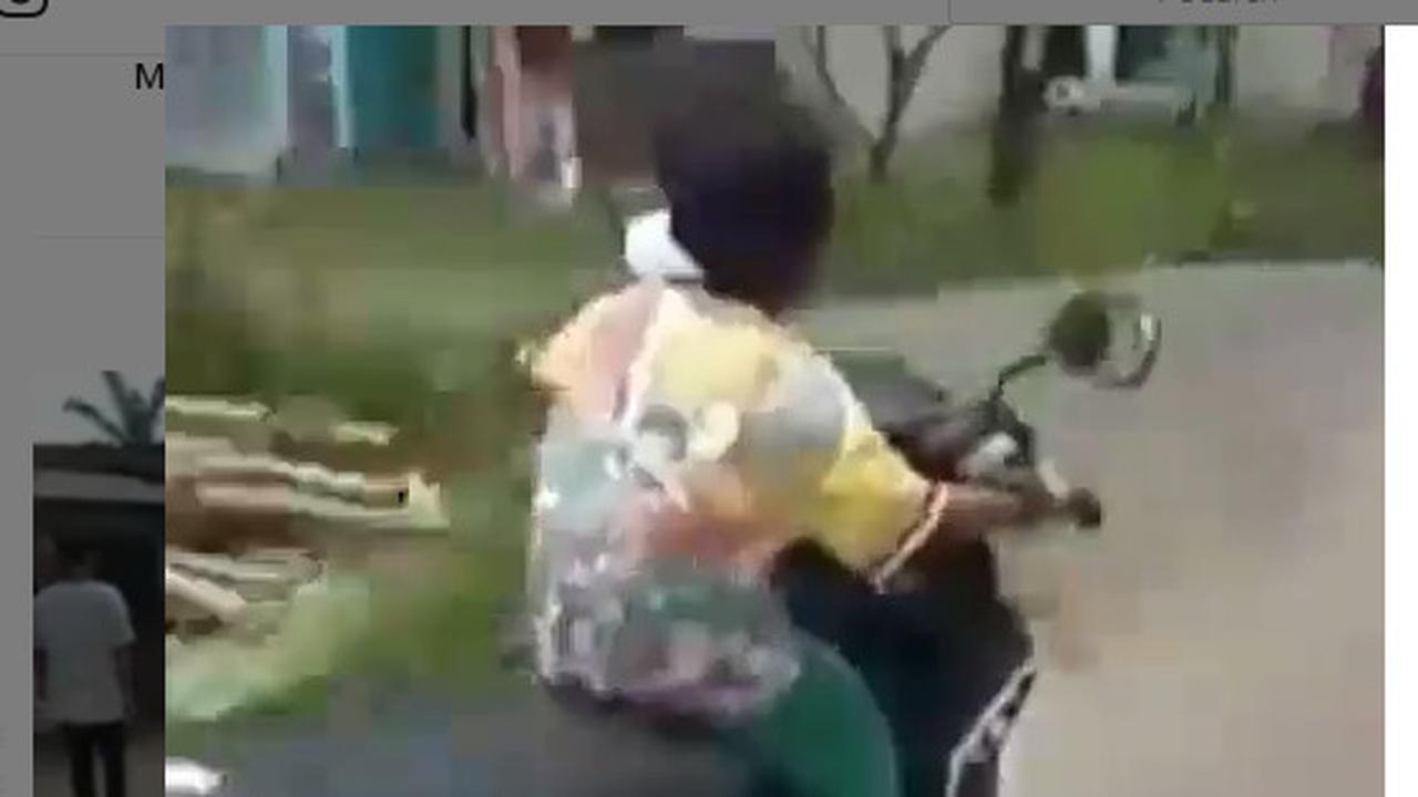 Naik Motor Meski Belum Cukup Umur, Bocah Ini Kena Batunya