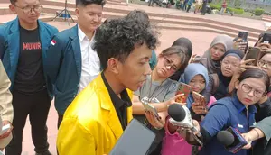 Mimbar Bebas Tugu Proklamasi, Mahasiswa Suarakan Dampak Kebakaran Hutan