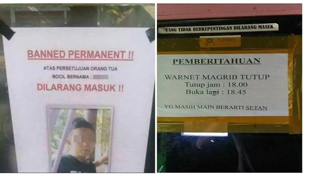 Tulisan Kocak Saat di Warnet Ini Malah Bikin Cengar-Cengir