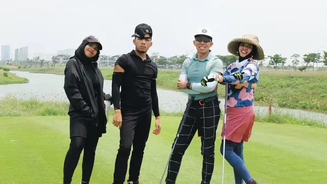 Gen Halilintar Turnamen Golf