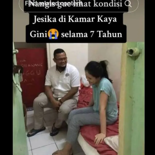 Viral Video Jessica Wongso Duduk di Sel yang Kecil dan Sempit