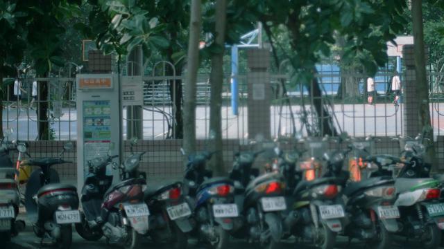 Ilustrasi parkir motor