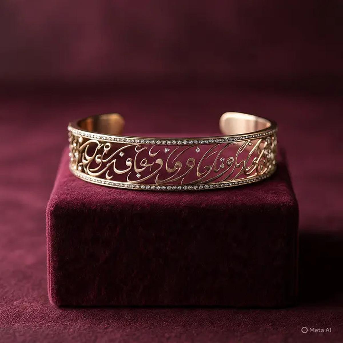 Gelang Emas Cuff Islami