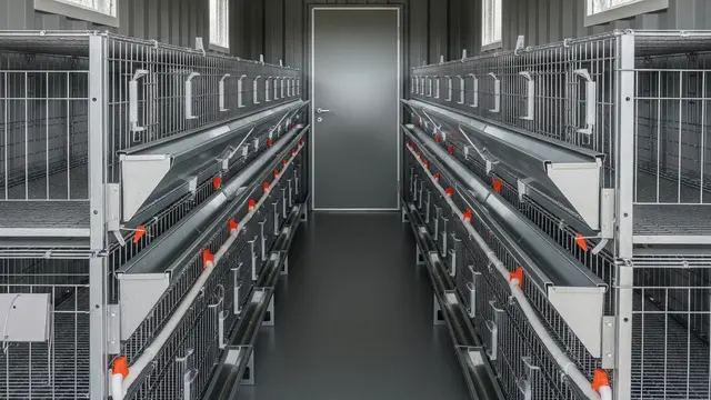 Model Kandang Rumah Kontainer untuk Usaha Ternak Minimalis (Image by Gemini AI)