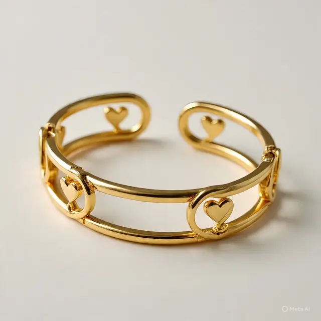 Gelang Emas Rantai Besar untuk Tangan Kecil