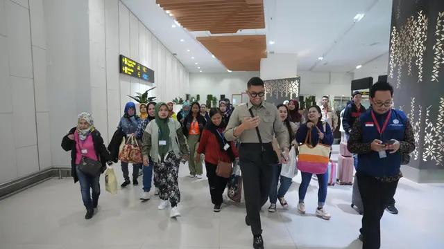 30 WNI dievakuasi dari Suriah dan tiba dengan selamat di tanah air pada tanggal 15 Desember 2024. (Dokumentasi Kemlu RI)