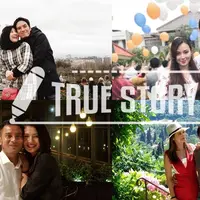 Meski bahagia bersama, tapi rupanya para pasangan ini pernah mengalami drama cinta tak direstui. (Foto: istimewa)