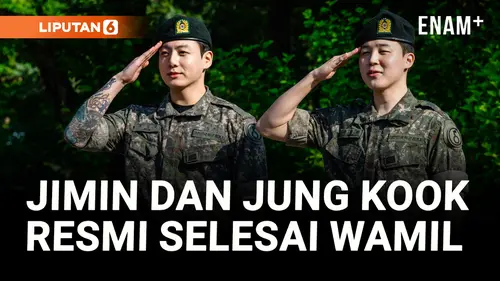 VIDEO: Jimin dan Jung Kook BTS Resmi Selesai Wajib Militer, Siap Reuni di 2025