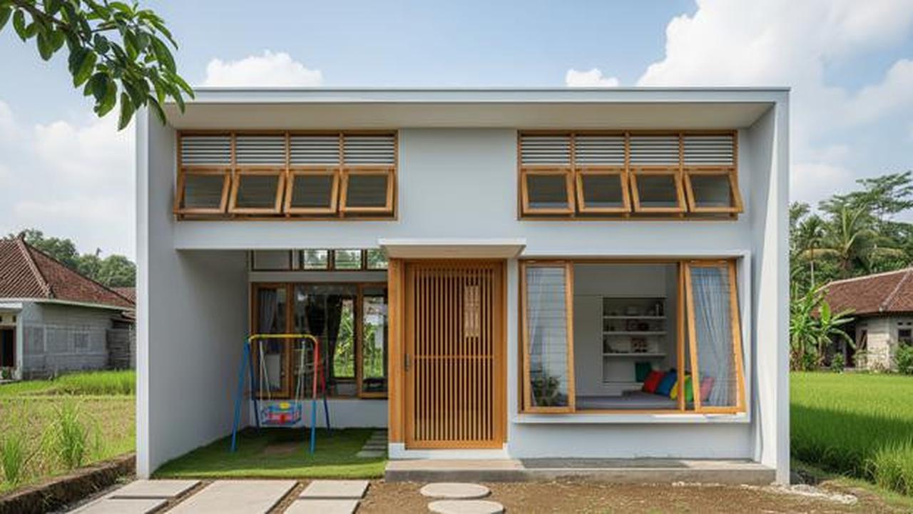 8 Gambar Rumah Minimalis Memanjang ke Belakang, Desainnya Bikin Anak Betah di Rumah