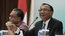 Menurut Jero Wacik, penghematan dan pembatasan penjualan BBM bersubsidi dilakukan agar kuota subsidi BBM sebesar 46 juta kiloliter, cukup hingga akhir tahun, Jakarta, Selasa (5/8/14). (Liputan6.com/Johan Tallo) 