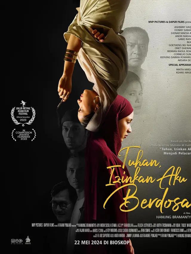 Poster film Tuhan Izinkan Aku Berdosa. (Foto: Dok. Instagram @hanungbramantyo)