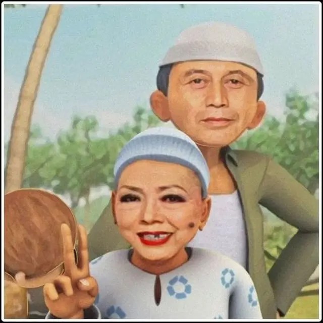 6 Editan Foto Artis Jadi Karakter Upin Ipin Ini Nyeleneh, Kocak