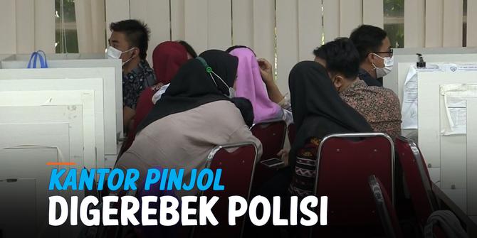 VIDEO: Gerebek Kantor Pinjol di Tangerang, Puluhan Karyawan Diamankan Polisi