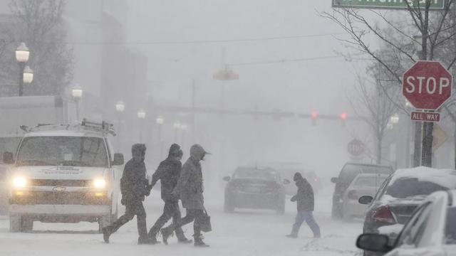 Pusaran kutub memicu cuaca dingin ekstrem di Chicago dan sebagian besar kawasan Midwest (AP/J Scott Park)