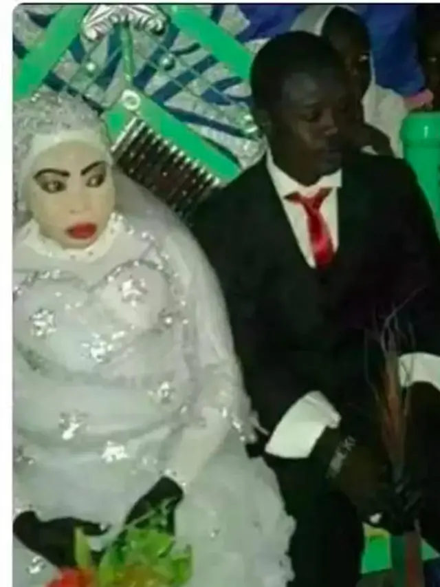 7 Potret Pengantin dengan Riasan Unik