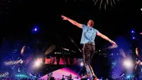 Potret konser band Coldplay (Instagram/coldplay).